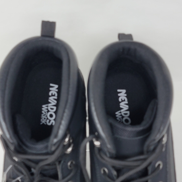 Nevados Men's Work Steel Toe Black Boots ASTM F2413-18 Size 10.5 Performance New - Picture 10 of 12